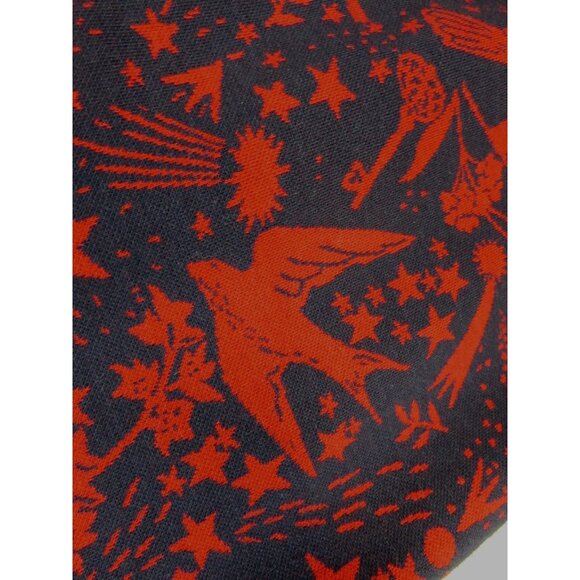 NEW Boden Winifred cotton bld knit Dress Mystical whimsy folk art print  US 6 R - Picture 7 of 16